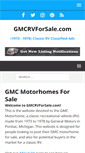 Mobile Screenshot of gmcrvforsale.com