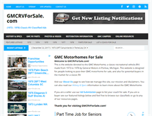 Tablet Screenshot of gmcrvforsale.com